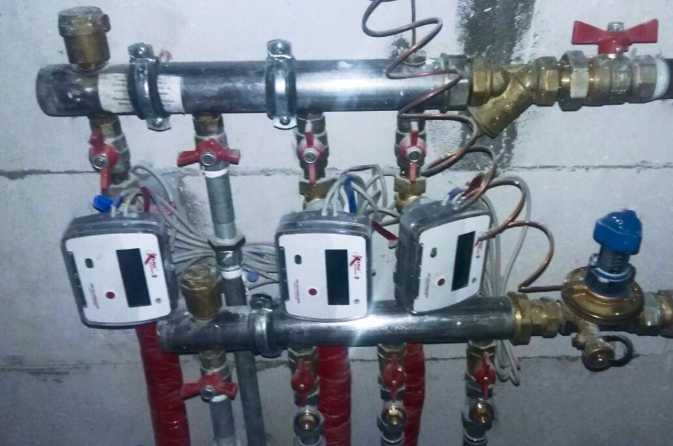 Организация автоматического учета отопления